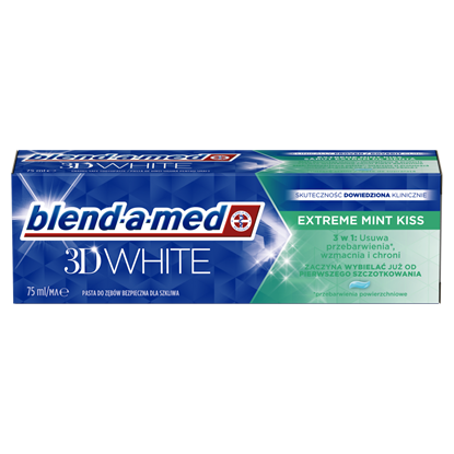 Изображение Blend-a-Med 3D WHITE EXTREME MINT KISS zobu pasta 75ml