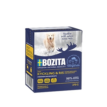 Picture of Bozita 4262 dogs moist food Chicken Adult 370 g