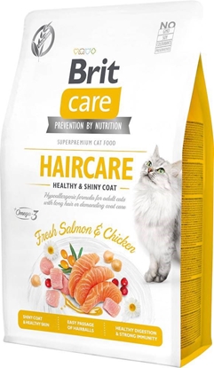 Picture of BRIT Care Cat Grain-Free Haircare - sausas kačių maistas - 2 kg