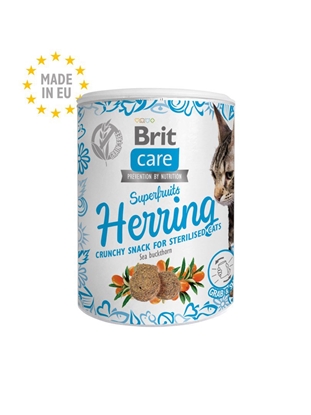 Изображение BRIT Care Cat Snack Superfruits Herring - skanėstas katėms - 100 g