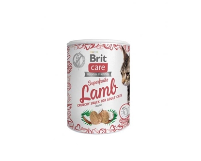 Picture of BRIT Care Cat Snack Superfruits Lamb - skanėstas katėms - 100 g