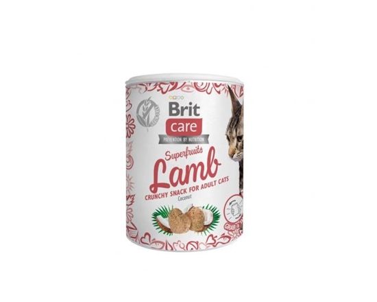 Изображение BRIT Care Cat Snack Superfruits Lamb - skanėstas katėms - 100 g