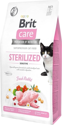 Изображение BRIT Care Grain Free Sterilized Sensitive - sausas kačių maistas - 7 kg