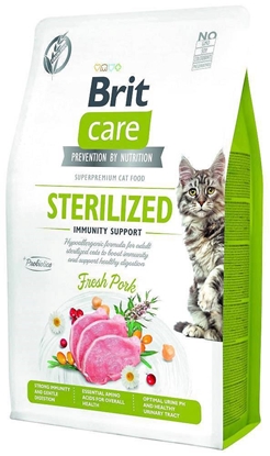 Attēls no BRIT Care Grain-Free Sterilised Immunity - sausas kačių ėdalas - 7kg