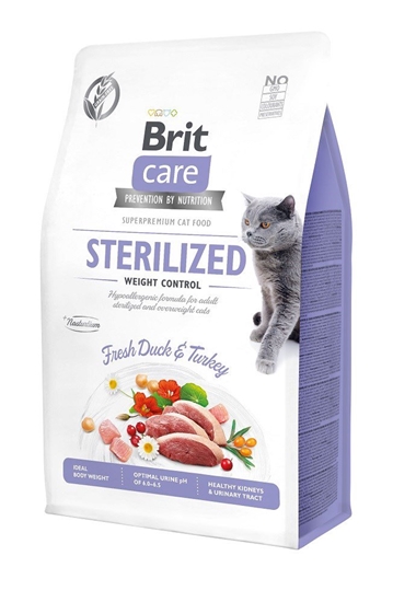 Picture of BRIT Care Grain-Free Sterilized Weight Control  - sausas kačių maistas - 2 kg