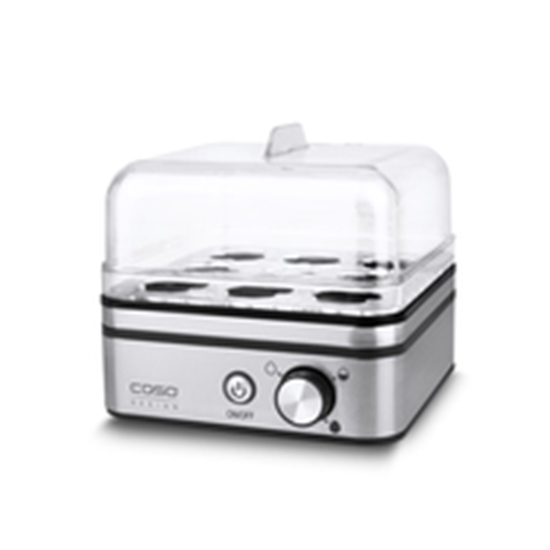 Picture of Caso E9 egg cooker 8 egg(s) 400 W Stainless steel Transparent