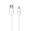 Attēls no Fonex Data Cable USB to Type-C 25W 1m By Fonex White