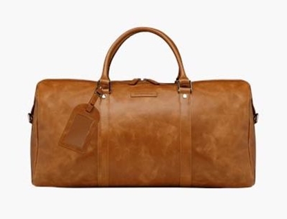 Attēls no DBRAMANTE1928 KASTRUP 2 WEEKENDER BAG - TAN (2ND GEN)