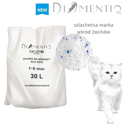 Изображение DIAMENTIQ Neutral - Kačių kraikas - 30 l