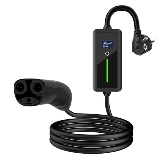 Picture of EV Charger for TESLA NACS - Schuko (220V), 8-16A, 3.5kW, 1-phase, 5m