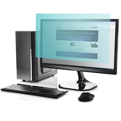 Изображение Filtr światła niebieskiego 24 cale | 16:9 | Ochrona wzroku | Anti    Glare | Matowy | na monitor 