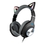 Picture of Ausinės ant ausų Foxxray Shining Cat Gaming Headset Wired Black/Grey