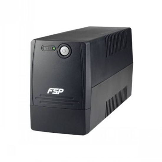 Picture of FSP FP 2000 1000VA/600W,INPUT VOLTAGE: 110/120VAC OR 220/230/240VAC, INPUT/VOLTAGE RANGE: 81-145VAC / 162-290VAC, INPUT FREQUENZ 60/50 HZ, 2*12V/9AH, 4*SCHUKO, AVR 