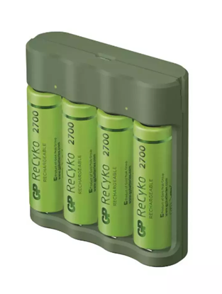 Picture of GP B52427U Battery Charger 4 x AAA 2700mAh