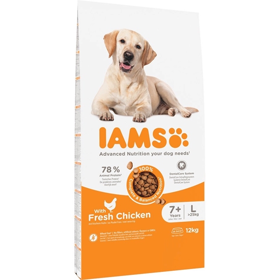 Изображение IAMS for Vitality Senior Large Breed Chicken - dry dog ​​food - 12 kg