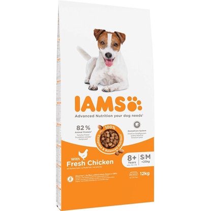 Attēls no IAMS for Vitality Senior Small & Medium - dry dog ​​food - 12 kg