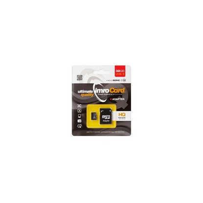 Attēls no Imro atmiņas karte 32GB microSDHC cl. 10 UHS-3 + a