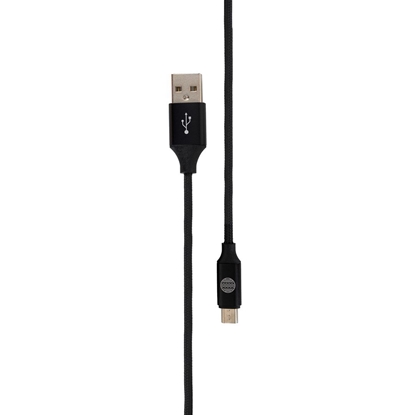 Picture of Kabel USB Our Pure Planet USB-A - micro-B 1.2 m Czarny (OPP044)