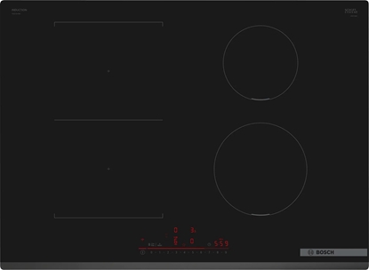 Изображение Płyta grzewcza Bosch Bosch Serie 6 PVS731HB1E płyta kuchenna Czarny Wbudowany 70 cm Płyta indukcyjna strefowa 4 stref(y)