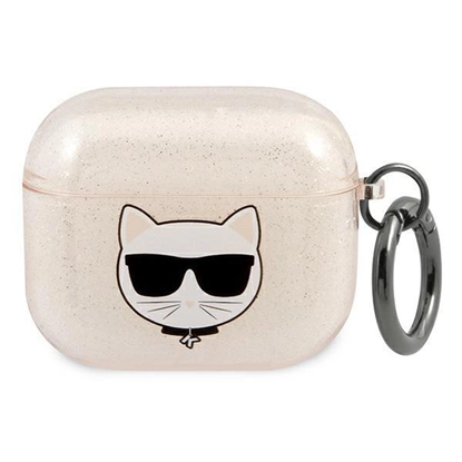 Attēls no Karl Lagerfeld KLA3UCHGD AirPods 3 cover zÅoty|go