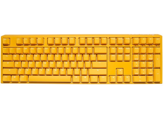 Picture of Klawiatura Ducky Ducky One 3 Yellow Gaming Tastatur, RGB LED - MX-Red (US)