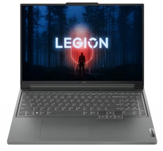 Изображение LENOVO LEGION SLIM 5 RYZEN 5 7640HS/16" WQXGA (2560X1600) IPS 300NITS ANTI-GLARE, 100% SRGB, 165HZ/16GB/512GB SSD/RTX4060_8GB/W11H/ENG (STORM GREY)