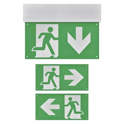 Attēls no Latarka Emos LED EXIT sign LED 230V AC 3W 30lm 3h.  MT EMOS