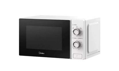 Attēls no Midea Microwave oven with Grill | MG720C2AT | Free standing | 20 L | 700 W | Grill | White