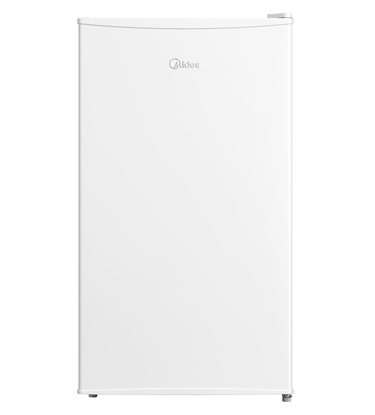 Attēls no Midea Refrigerator | MDRD125FGE01 | Energy efficiency class E | Free standing | Larder | Height 84.5 cm | Fridge net capacity 68 L | Freezer net capacity 12 L | 41 dB | White