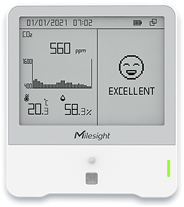 Picture of Milesight AM307-868M LoRaWAN Ambience Monitoring Sensor 7 in 1 | Milesight | Ambience Monitoring Sensor 7 in 1 | AM307-868M | Warranty 12 month(s)