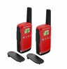 Picture of Motorola TALKABOUT T42 two-way radio 16 channels Black, Red