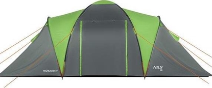 Изображение NC6431 KEMPINGO PALAPINĖ GREEN-GRAY HIGHLAND IV NILS CAMP