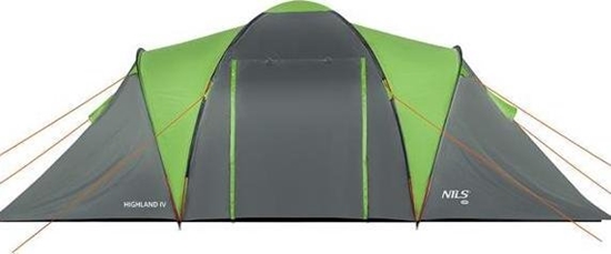 Изображение NC6431 KEMPINGO PALAPINĖ GREEN-GRAY HIGHLAND IV NILS CAMP