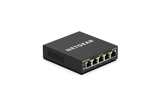 Picture of NETGEAR GS305E Managed Gigabit Ethernet (10/100/1000) Black