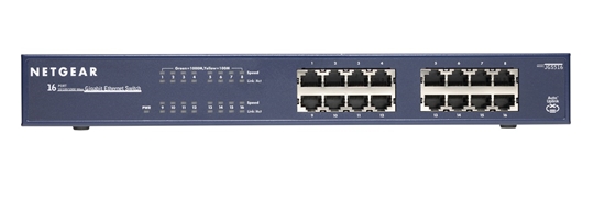 Picture of NETGEAR JGS516 Unmanaged Blue