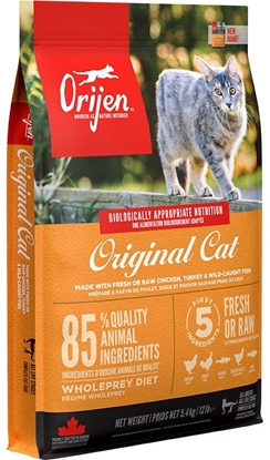 Attēls no ORIJEN Cat&Kitten - sausas kačių maistas - 5,4 kg