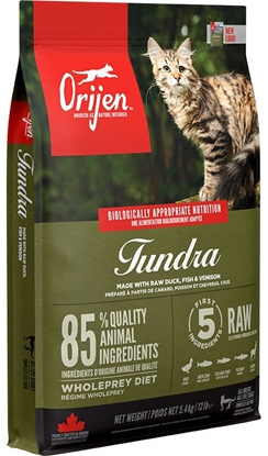 Изображение ORIJEN Tundra - sausas kačių maistas - 5,4 kg