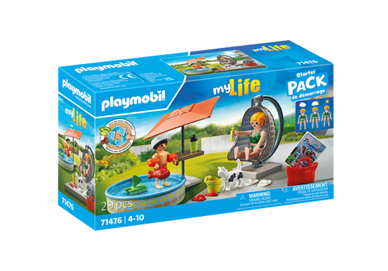 Изображение PLAYMOBIL CITY LIFE Maudynės kieme 71476