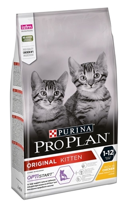 Picture of PRO PLAN OPTISTART Original Kitten Chicken 1.5 kg, kačiukų sausas pašaras su vištiena