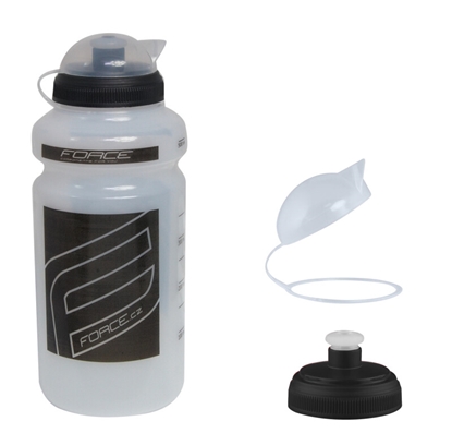 Picture of Pudele FORCE andquot;Fandquot; 0,5 l, Transparent/Black 65559