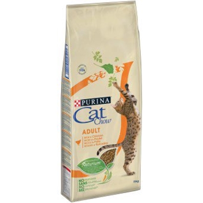 Attēls no Purina CAT CHOW Adult - Vištiena, Turkija - Sausas maistas katėms - 15 kg