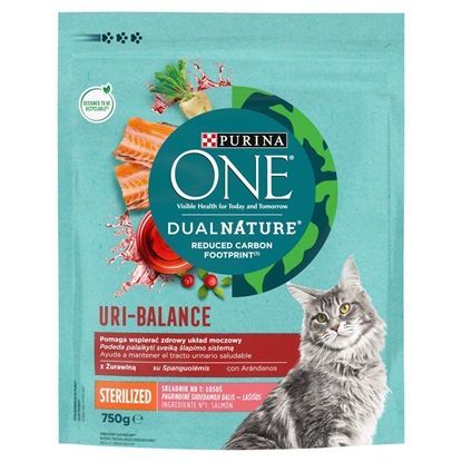 Attēls no PURINA Dual Nature Uri-Balance Sterilized - sausas kačių maistas - 750 g