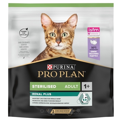 Изображение Purina Pro Plan Sterilised - sausas kačių maistas 400 g Adult Kalakutiena