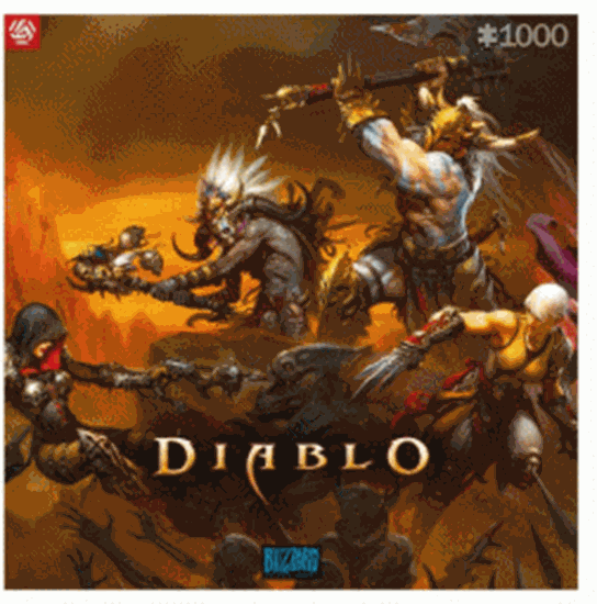 Изображение Puzle Good Loot Gaming Puzzle: Diablo Heroes Battle (1000 pieces)