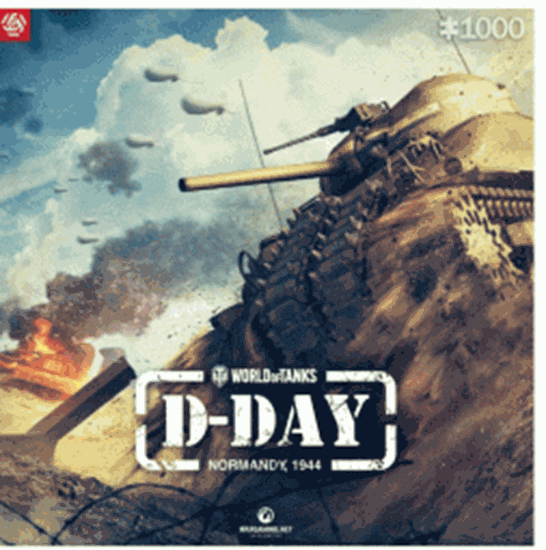 Изображение Puzle Good Loot Gaming Puzzle: World of Tanks D-Day (1000 pieces)