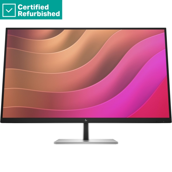 Picture of RENEW SILVER HP E32k G5 4K Charging Monitor - 31.5" 3840x2160 UHD 350-nit 60Hz AG, IPS, USB-C(65W/15W)/HDMI/DisplayPort, 3x USB-A, speakers, RJ-45 LAN, height adjustable/tilt/swivel/pivot, 1 years