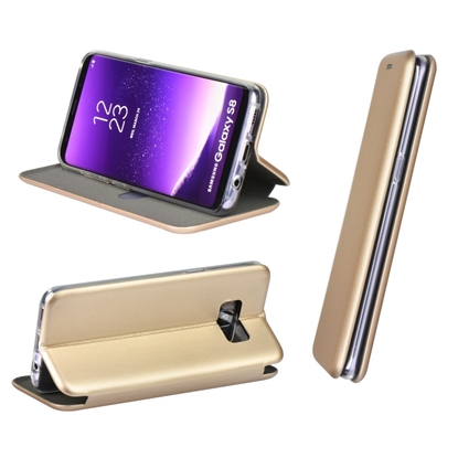 Attēls no Riff Elegance sāniski atverams maks priekš Samsung Galaxy A15 5G A156 / A15 4G A155 Gold