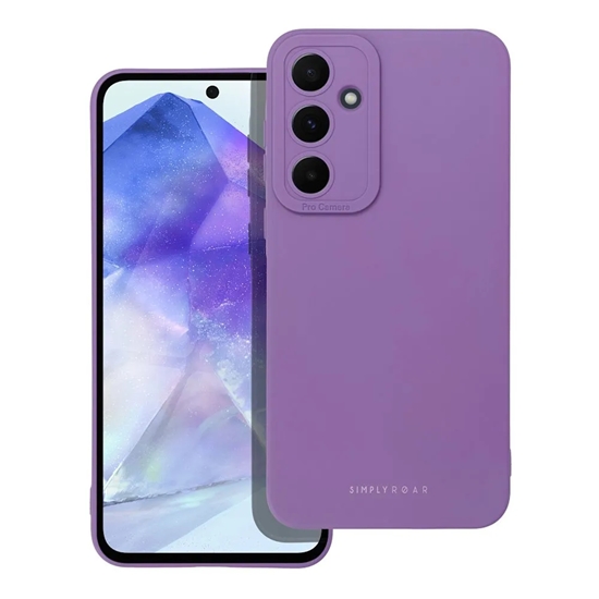 Picture of Roar Luna silikona maks priekš Samsung Galaxy A55 5G A556 Violet