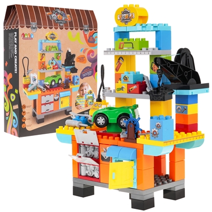 Изображение RoGer Auto Workshop Constructor 92 parts