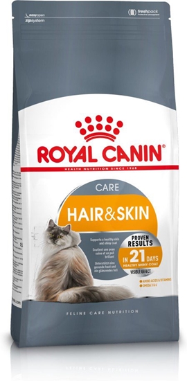 Изображение Royal Canin Hair & Skin Care sausas kačių maistas 0,4 kg